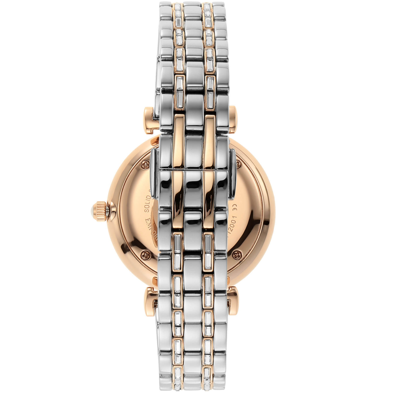 Emporio armani gold watch on sale price